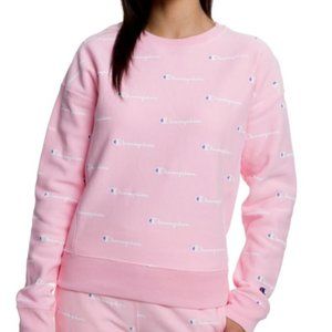 NEW Champion Reverse Weave Allover Print Sweatshirt